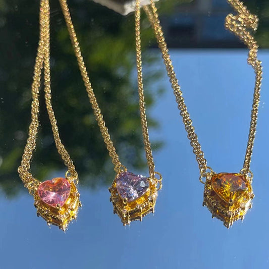 High Sense Metal Love Necklace