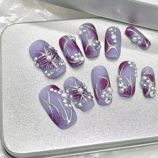 Explosive hot girl nail y2k nail art finished patch