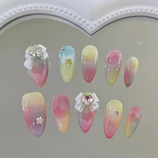 Customizing beautiful nails