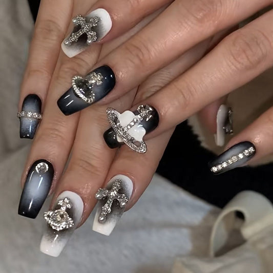 Queen West Blush Crocodile Nail Art