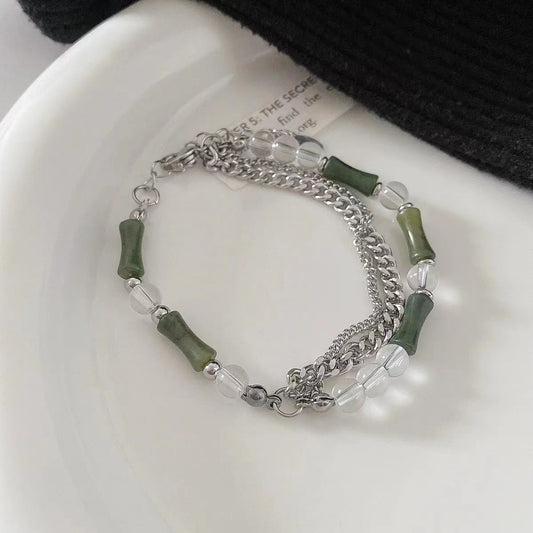 Niche design trend does not lose color beaded hand jewelry