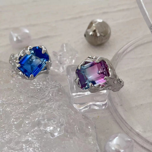 Purple Blue Melt Premium Sense Ring