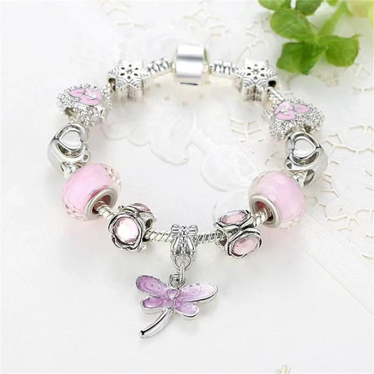 New cute Kitty chain crystal creative