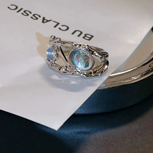 Stone Moonstone Ring