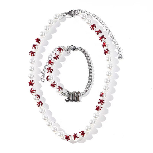 Short collarbone chain cold wind personalized versatile necklace