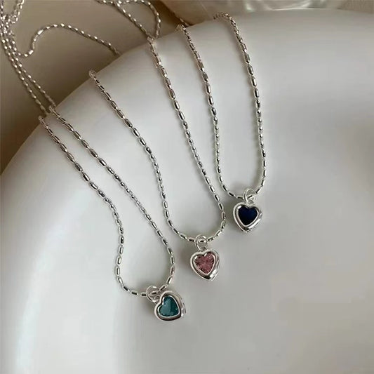 texture necklace pearl zircon tassel cnecklace
