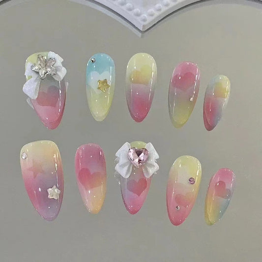 Customizing beautiful nails