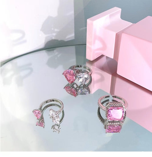 Pink Diamond Ring