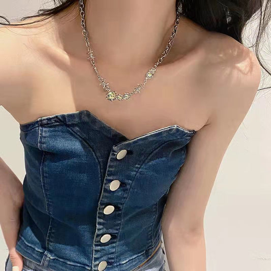 Sweet Cool Hottie Lock Necklace