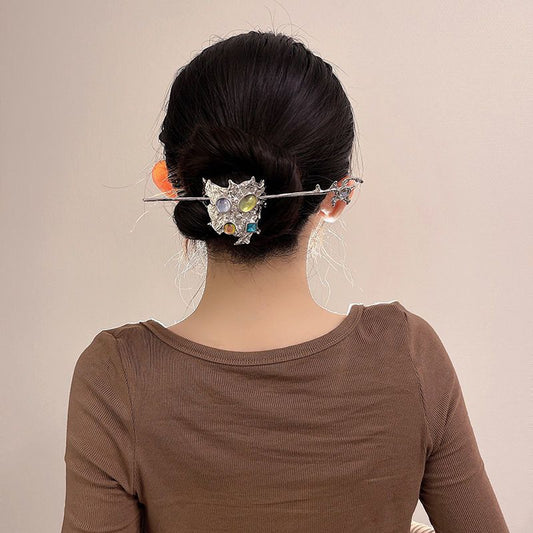 Advanced Moonlight Stone Liquid Hairpin Designed by Small People